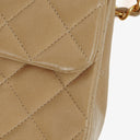 Chanel Vintage Small Classic Double Flap Bag Quilted Lambskin 24K Gold-Plated Hardware