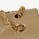 Chanel Vintage Small Classic Double Flap Bag Quilted Lambskin 24K Gold-Plated Hardware