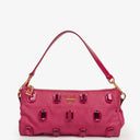 Prada Pink Nylon Tessuto Pietre Shoulder Bag