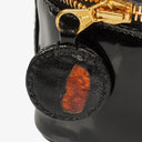 Chanel Black Patent Leather Vanity Case