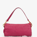 Prada Pink Nylon Tessuto Pietre Shoulder Bag