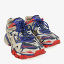 Balenciaga Track.2 Rubber Mesh Bi-Color Beige Blue Red Open Sneakers 42&nbsp;