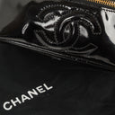 Chanel Black Patent Leather Vanity Case