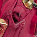 Prada Pink Nylon Tessuto Pietre Shoulder Bag