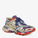 Balenciaga Track.2 Rubber Mesh Bi-Color Beige Blue Red Open Sneakers 42&nbsp;