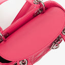 Christian Dior Mini Lady Dior Cannage Quilted Leather Bag