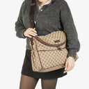 Gucci Beige/Brown GG Canvas Diaper Bag