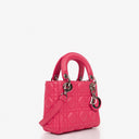 Christian Dior Mini Lady Dior Cannage Quilted Leather Bag