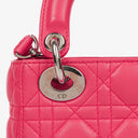 Christian Dior Mini Lady Dior Cannage Quilted Leather Bag