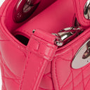 Christian Dior Mini Lady Dior Cannage Quilted Leather Bag