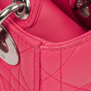 Christian Dior Mini Lady Dior Cannage Quilted Leather Bag