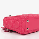 Christian Dior Mini Lady Dior Cannage Quilted Leather Bag