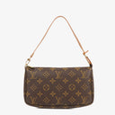 Louis Vuitton Pochette Accessoires Monogram Canvas Clutch Handbag