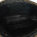 Chanel Vintage CC Black Quilted Lambskin Camera Tassel Bag