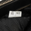 Prada Galleria Black Saffiano Lux Double Zip Tote Bag