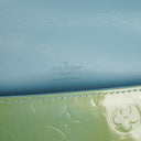 Louis Vuitton Thompson Monogram Vernis Green Leather Shoulder Bag