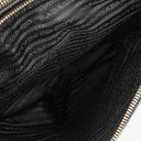 Prada Galleria Black Saffiano Lux Double Zip Tote Bag