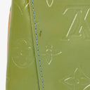 Louis Vuitton Thompson Monogram Vernis Green Leather Shoulder Bag