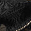 Prada Galleria Black Saffiano Lux Double Zip Tote Bag