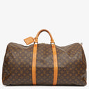 Louis Vuitton Keepall 60 Bandoulière Monogram Canvas Travel Bag
