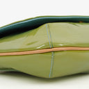 Louis Vuitton Thompson Monogram Vernis Green Leather Shoulder Bag