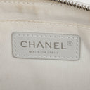 Chanel Silver Metallic Grained Calfskin Casual Rock Waist Bag