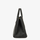 Prada Galleria Black Saffiano Lux Double Zip Tote Bag
