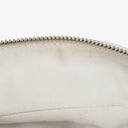 Chanel Silver Metallic Grained Calfskin Casual Rock Waist Bag