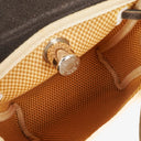 Hermes Herbag TPM Natural Noir Shoulder Bag With Palladium Hardware