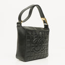 Chanel Lambskin Black Chocolate Bar Shoulder Bag