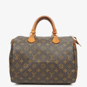 Louis Vuitton Speedy 30 Monogram Canvas Handbag