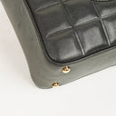 Chanel Lambskin Black Chocolate Bar Shoulder Bag