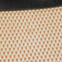 Hermes Herbag TPM Natural Noir Shoulder Bag With Palladium Hardware