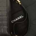 Chanel Lambskin Black Chocolate Bar Shoulder Bag