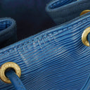 Louis Vuitton Noe Grande GM Blue EPI Leather Shoulder Bag