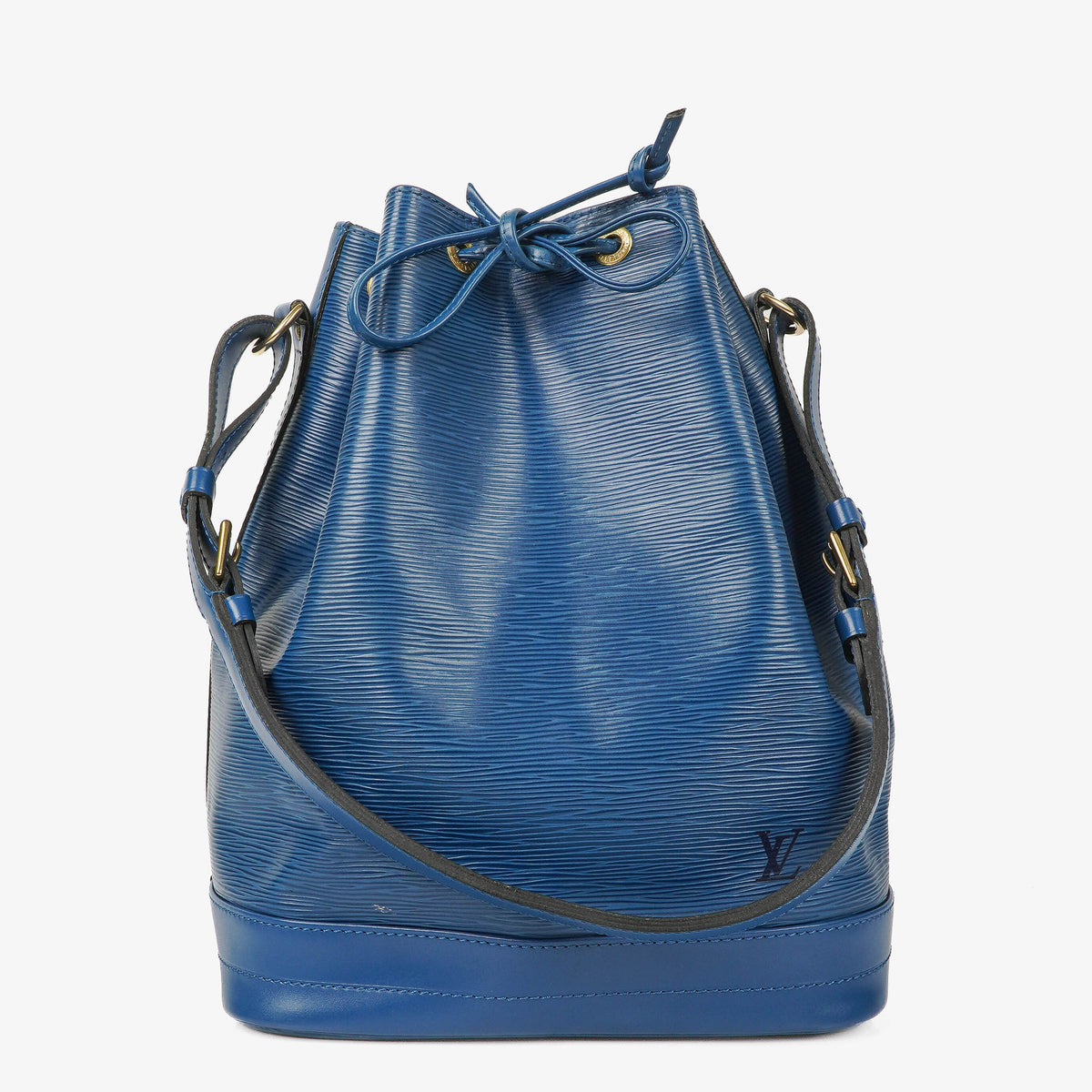 Louis Vuitton Noe Grande GM Blue EPI Leather Shoulder Bag