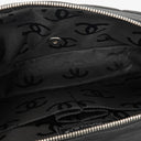 Chanel Black Sport Line Chocolate Bar Single Flap Bag
