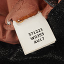 Stella McCartney Falabella Mini Tote Black Vegan Shaggy Deer Fold Over Bag