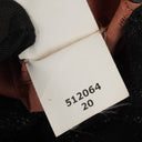 Stella McCartney Falabella Mini Tote Black Vegan Shaggy Deer Fold Over Bag
