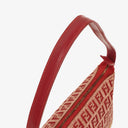 Fendi Zucchino Rosso Shoulder Bag