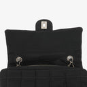 Chanel Black Sport Line Chocolate Bar Single Flap Bag