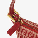 Fendi Zucchino Rosso Shoulder Bag