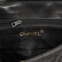 Chanel CC Tassel Quilted Black Leather Shoulder Bag