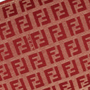 Fendi Zucchino Rosso Shoulder Bag