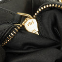Miu Miu Matelasse Black Leather Tote Bag