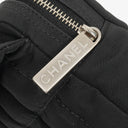 Chanel Black Sport Line Chocolate Bar Single Flap Bag