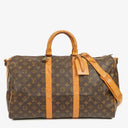 Louis Vuitton Keepall 45 Monogram Canvas Travel Bag