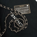 Chanel Black Sport Line Chocolate Bar Single Flap Bag