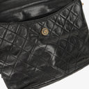 Chanel CC Tassel Quilted Black Leather Shoulder Bag