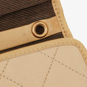 Chanel Mini Flap Bag Beige Quilted Lambskin With 24K Gold-Plated Hardware